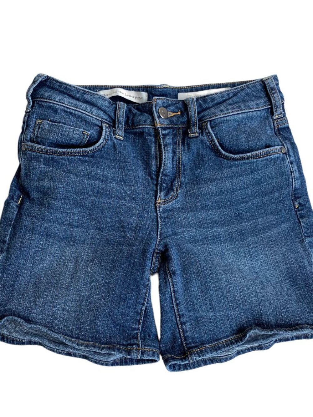 Anthropologie denim shorts Pilcro mid rise size 25 jean shorts